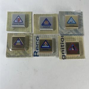 Lot of 6 Vintage Boy/Cub Scouts Belt Loop Merit Achievement Badges: New Sealed